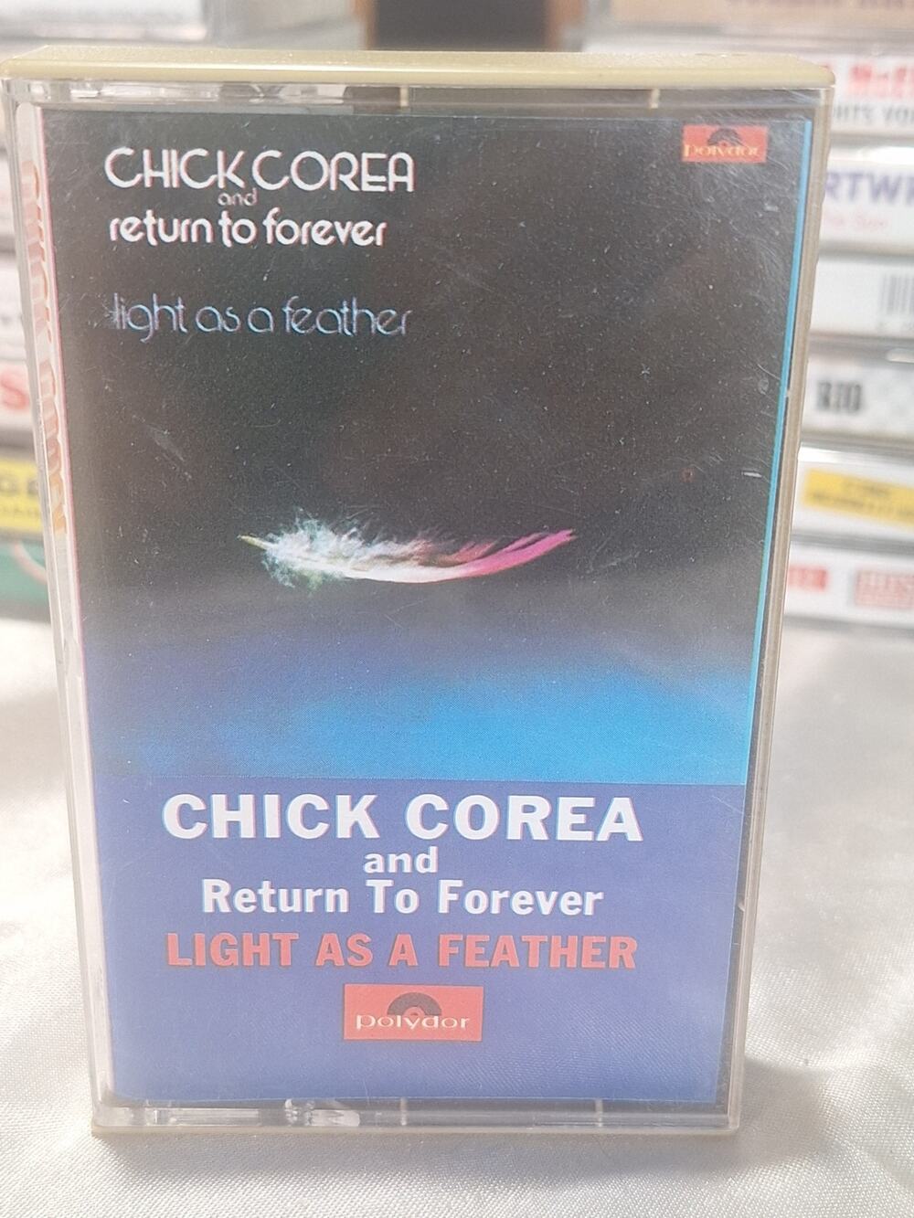 Chick Corea Return to Forever Light As a Feather Cassette Polydor 827 148-4 NM